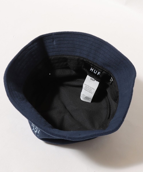 HUF（ハフ）の「HUF/ハフ CROWN POLAR FLEECE BUCKET HAT バケットハット（ハット・メンズ・グレー/ネイビー・S/M/L/XL）」の14枚目の写真