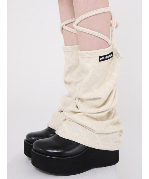 タイツ・ソックス UGLYSHADOW Official leg warmer brown 000000012647_lREUqwg.jpg