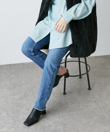 PUAL CE CIN | ヴィンテージライクストレッチデニムパンツ(デニムパンツ)