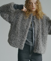 PUAL CE CIN | チベットライクファージャケット(ノーカラージャケット)