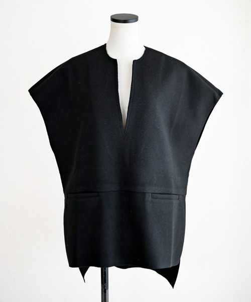 Marient(マリエント)の「ウールベストジレ(ベスト・レディース・ブラック/ベージュ/グレー・FREE)」の5枚目の写真