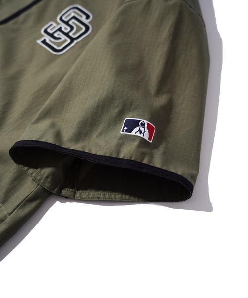 Subciety(サブサエティ)の「MILITARY BB SHIRT(シャツ/ブラウス・メンズ・カーキ/ブラック・MEDIUM/LARGE/X-LARGE/SMALL)」の6枚目の写真