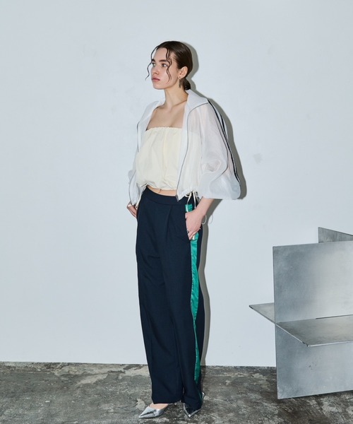 AIC.（エーアイシー）の「再入荷 サイドラインスラックスパンツ