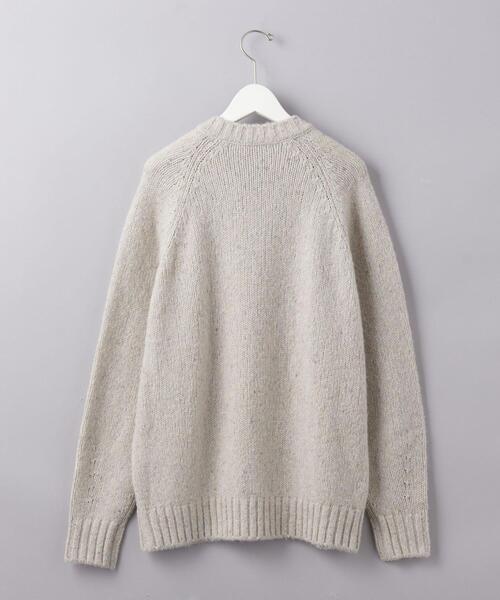 UNITED ARROWS（ユナイテッドアローズ）の「ネップ Vネック/セーター（ニット/セーター・メンズ・ライトグレー/ベージュ・L/M/S）」の14枚目の写真