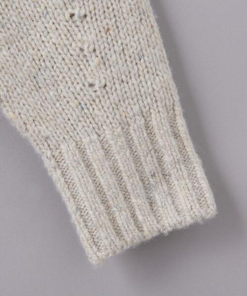 UNITED ARROWS（ユナイテッドアローズ）の「ネップ Vネック/セーター（ニット/セーター・メンズ・ライトグレー/ベージュ・L/M/S）」の17枚目の写真