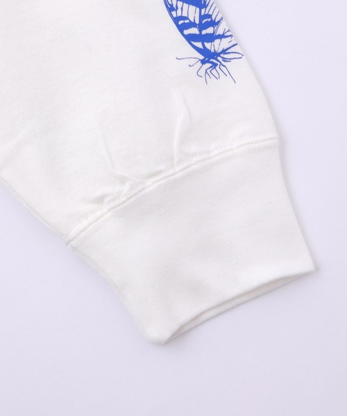 X-girl（エックスガール）の「MUSHROOM L/S TEE（Tシャツ/カットソー・レディース・ブラック/ホワイト・L/S/XL/M）」の9枚目の写真