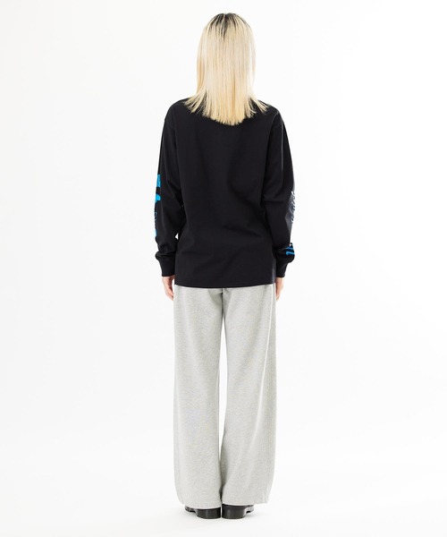 X-girl（エックスガール）の「MUSHROOM L/S TEE（Tシャツ/カットソー・レディース・ブラック/ホワイト・L/S/XL/M）」の14枚目の写真