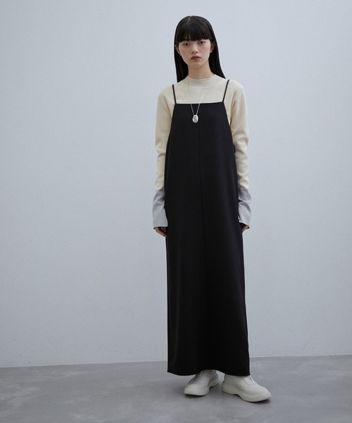 ADAM ET ROPE'（アダムエロペ）の「《逸品シリーズ》【サステナブル】ペンシルワンピース（ワンピース・レディース・ライトグレー/ブラック・FREE）」の20枚目の写真