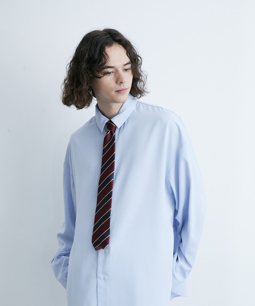 JUNRED(ジュンレッド)の「レジメンタルネクタイ(ネクタイ・メンズ・ダークブラウン/ワイン/ブラウン/カーキ/ベージュ/ネイビー・FREE)」の13枚目の写真