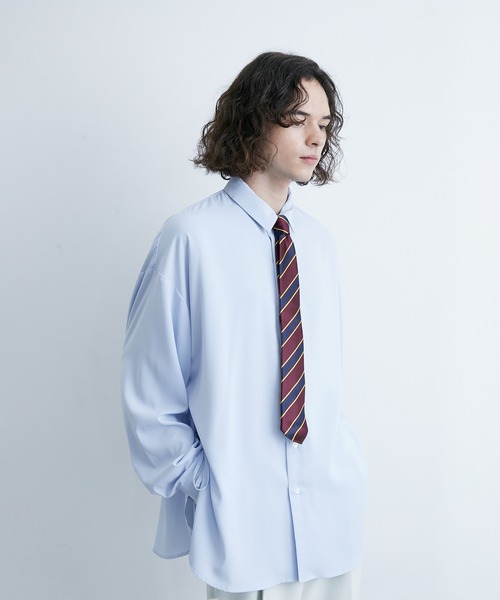 JUNRED(ジュンレッド)の「レジメンタルネクタイ(ネクタイ・メンズ・ダークブラウン/ワイン/ブラウン/カーキ/ベージュ/ネイビー・FREE)」の14枚目の写真