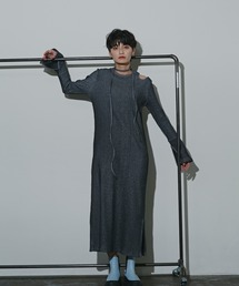 mici | (mici)サークルカットオフワンピース(ワンピース)