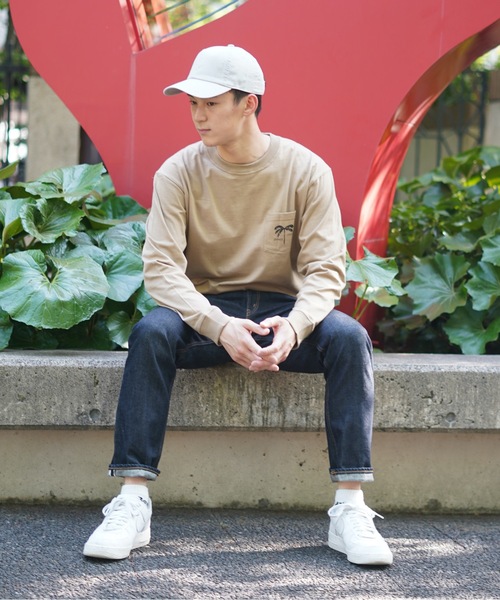 BANKS（バンクス）の「DESIGN TEE/BANKS(バンクス)長袖ロンT（Tシャツ/カットソー・メンズ・ブラウン/ピンク/オートミール・SMALL/X-LARGE/MEDIUM/LARGE）」の14枚目の写真