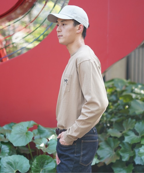 BANKS（バンクス）の「DESIGN TEE/BANKS(バンクス)長袖ロンT（Tシャツ/カットソー・メンズ・ブラウン/ピンク/オートミール・SMALL/X-LARGE/MEDIUM/LARGE）」の16枚目の写真