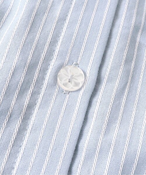 Seraph（セラフ）の「ベスト付きワンピース（シャツワンピース・キッズ・オフホワイト/サックスブルー・110/95/130/80/90/120/100/140）」の14枚目の写真