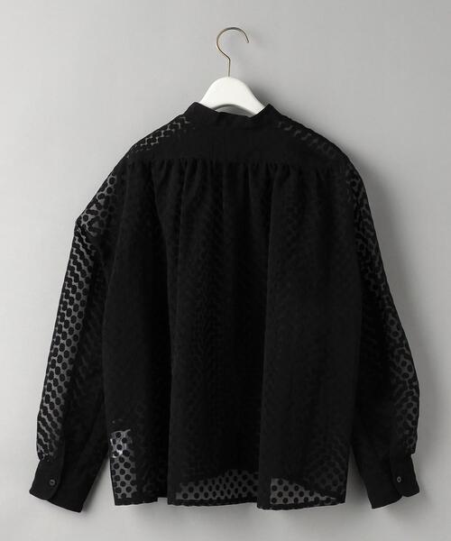 MARMARI(マルマリ)の「<MARMARI>シアー ドット シャツ -ウォッシャブル-(シャツ/ブラウス・レディース・ホワイト/ブラック・FREE)」の15枚目の写真