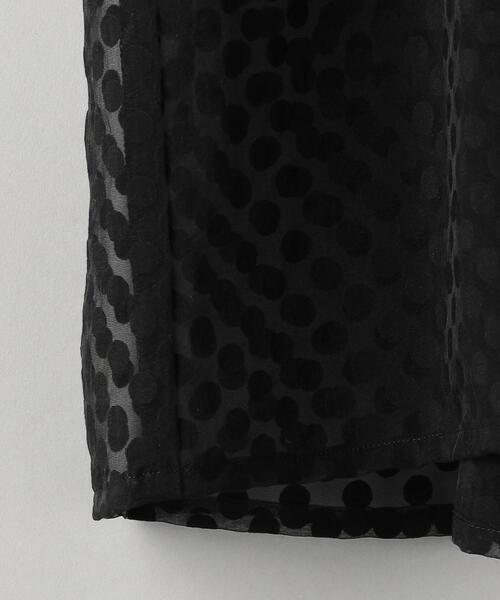 MARMARI(マルマリ)の「<MARMARI>シアー ドット シャツ -ウォッシャブル-(シャツ/ブラウス・レディース・ホワイト/ブラック・FREE)」の19枚目の写真