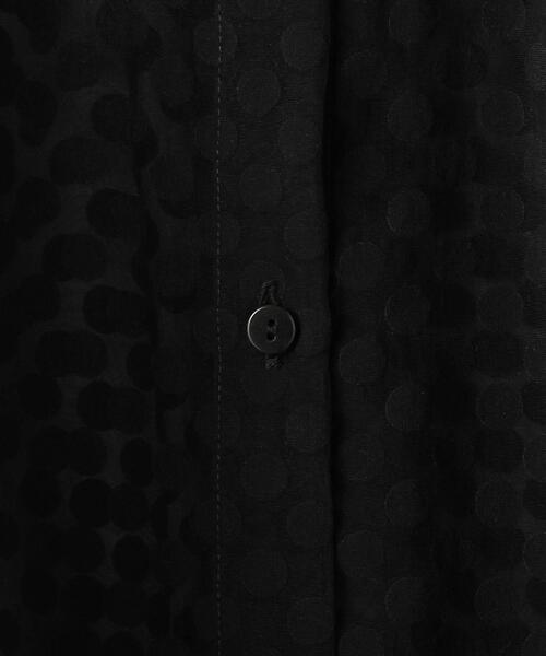 MARMARI(マルマリ)の「<MARMARI>シアー ドット シャツ -ウォッシャブル-(シャツ/ブラウス・レディース・ホワイト/ブラック・FREE)」の20枚目の写真