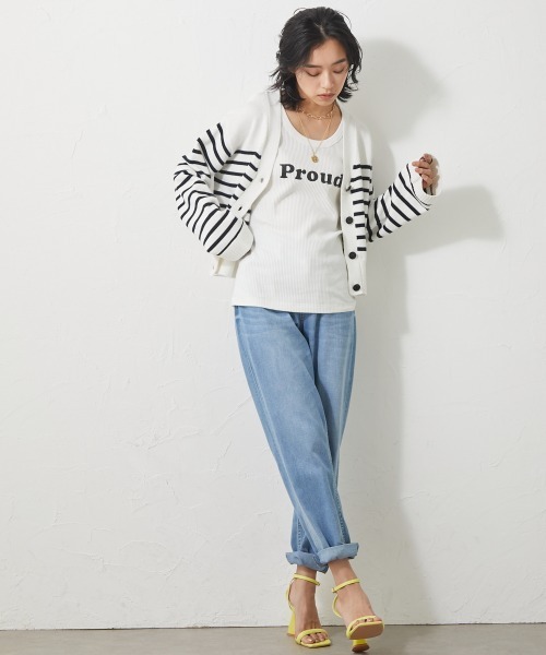 CHIC STYLE(シックスタイル)の「<大きいサイズ>綿100%Vネックワイドスリーブカーディガン シックスタイル(カーディガン/ボレロ・レディース・ブラック系/ホワイト系・LL/L/3L/5L/4L)」の11枚目の写真