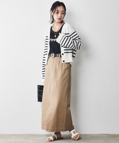 CHIC STYLE(シックスタイル)の「<大きいサイズ>綿100%Vネックワイドスリーブカーディガン シックスタイル(カーディガン/ボレロ・レディース・ブラック系/ホワイト系・LL/L/3L/5L/4L)」の13枚目の写真