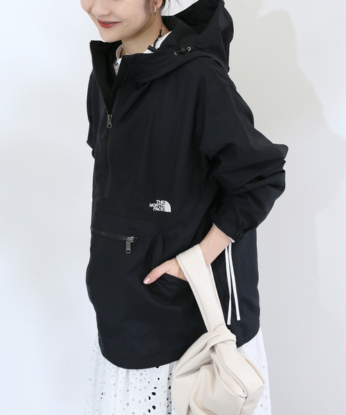 SLOBE IENA(スローブイエナ)の「【THE NORTH FACE/ノースフェイス】COMPACT ANORAKブルゾン(ブルゾン・レディース・ブラック/ベージュ系その他/キャメル・FREE)」の1枚目の写真