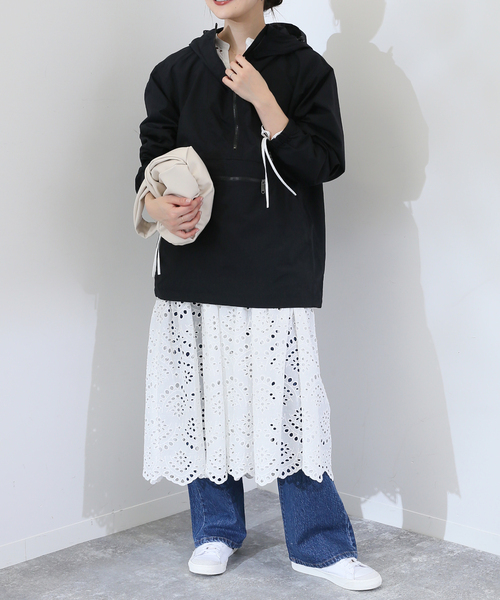 SLOBE IENA(スローブイエナ)の「【THE NORTH FACE/ノースフェイス】COMPACT ANORAKブルゾン(ブルゾン・レディース・ブラック/ベージュ系その他/キャメル・FREE)」の4枚目の写真