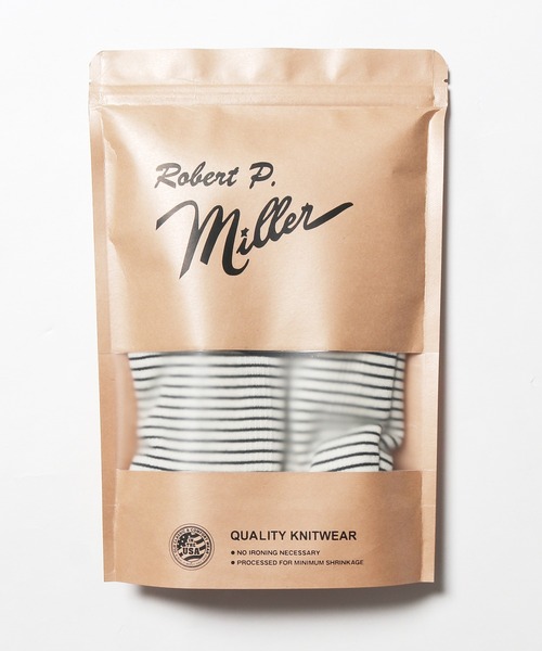 MILLER（ミラー）の「▲R.P.miller/ミラー Prib Tanktop ボーダー 切りっぱなし タンクトップ（タンクトップ・レディース・オフホワイト/モカ/ブルー/ネイビー・FREE）」の8枚目の写真