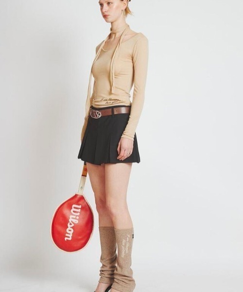 CRANK（クランク）の「【CRANK/クランク】PLEATS MINI SKIRT