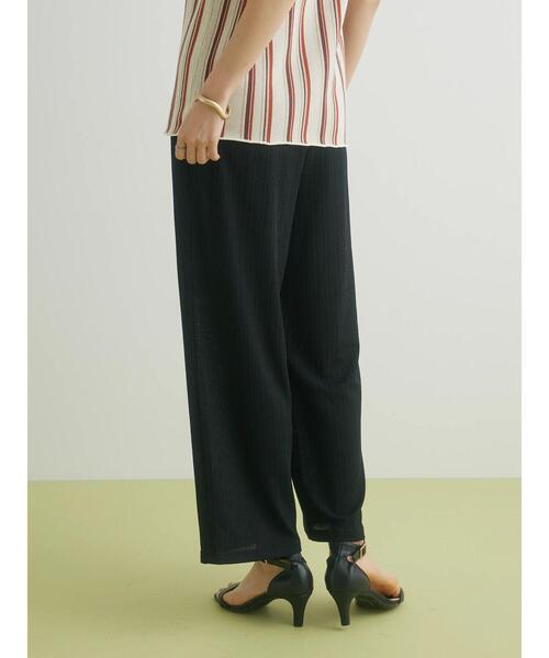 CRAFT STANDARD BOUTIQUE（クラフトスタンダードブティック）の「サラサラカットパンツ（その他パンツ・レディース・ブラック/キャメル・FREE）」の7枚目の写真