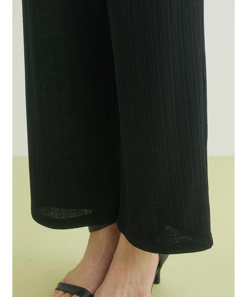 CRAFT STANDARD BOUTIQUE（クラフトスタンダードブティック）の「サラサラカットパンツ（その他パンツ・レディース・ブラック/キャメル・FREE）」の9枚目の写真