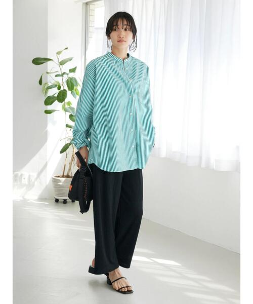 CRAFT STANDARD BOUTIQUE（クラフトスタンダードブティック）の「サラサラカットパンツ（その他パンツ・レディース・ブラック/キャメル・FREE）」の15枚目の写真