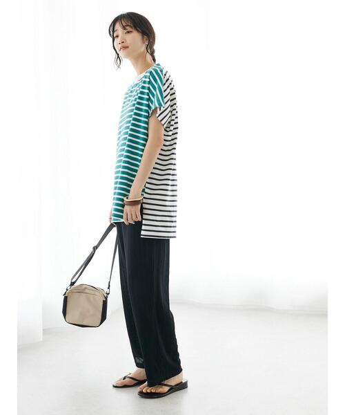 CRAFT STANDARD BOUTIQUE（クラフトスタンダードブティック）の「サラサラカットパンツ（その他パンツ・レディース・ブラック/キャメル・FREE）」の16枚目の写真