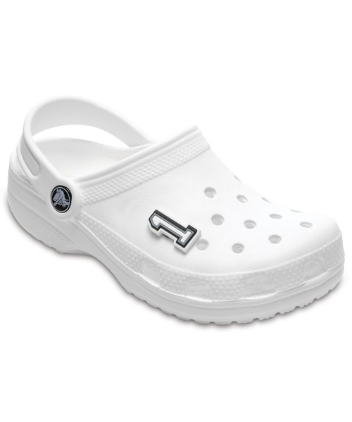 crocs(クロックス)の「クロックス ナンバー 1 シューズアクセサリー / crocs Jibbitz B&W Number 1(シューズアクセサリー・レディース・その他・ONE SIZE)」の3枚目の写真