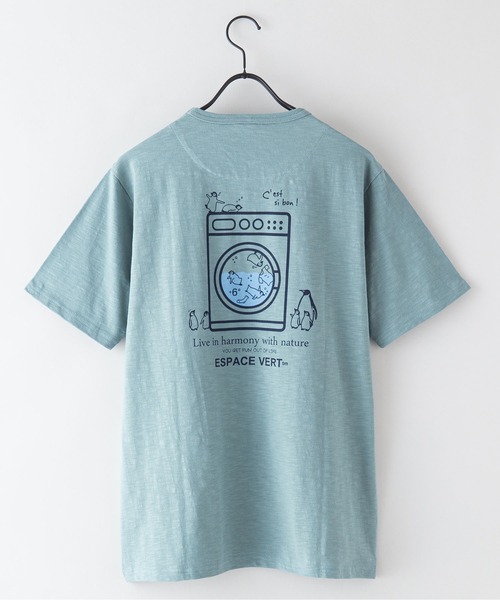 Blue Standard (ブルースタンダード)の「【BLUE STANDARD/ブルースタンダード】別注 ペンギンプリントTシャツ スラブ さらさら(Tシャツ/カットソー・メンズ・その他/その他1/その他3/その他2/その他4・X-LARGE/MEDIUM/SMALL/LARGE)」の20枚目の写真