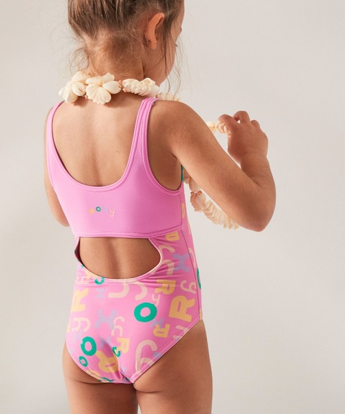 ROXY(ロキシー)の「FUNNY BAMBINO ONE PI/ロキシーキッズワンピース(水着)(水着・キッズ・ピンク・120/110/100)」の7枚目の写真