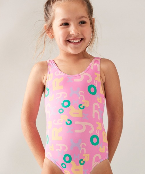 ROXY(ロキシー)の「FUNNY BAMBINO ONE PI/ロキシーキッズワンピース(水着)(水着・キッズ・ピンク・120/110/100)」の9枚目の写真