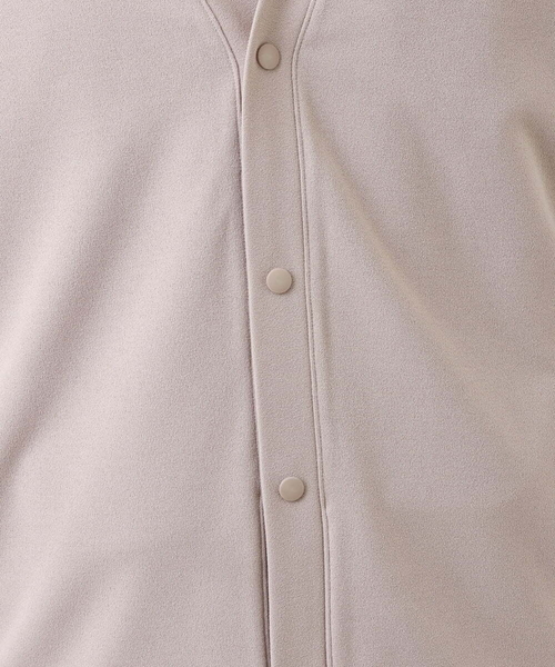 a.v.v(アーヴェヴェ)の「【接触冷感/防シワ】8分袖梨地カーディガン(アンサンブル可)(カーディガン/ボレロ・メンズ・ミント/ライトグレー・48/50/46)」の20枚目の写真