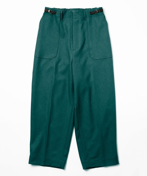Wizzard（ウィザード）の「Wizzard ウィザード / WIDE TROUSER ワイドトラウザー / W23AW-PA040（その他パンツ・メンズ・グレイッシュベージュ/ブラック/ブルーグリーン・1/2/3）」の3枚目の写真