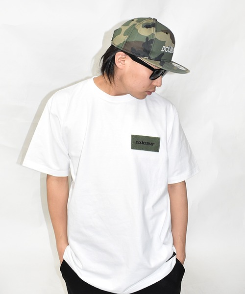 DOUBLE STEAL（ダブルスティール）の「ベルクロ Tシャツ（Tシャツ/カットソー・メンズ・アーミー/ブラック/ホワイト/ホワイト系その他/グレー・LARGE/X-LARGE/MEDIUM/XX-LARGE）」の18枚目の写真