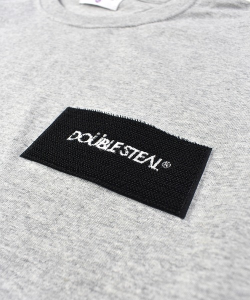 DOUBLE STEAL（ダブルスティール）の「ベルクロ Tシャツ（Tシャツ/カットソー・メンズ・アーミー/ブラック/ホワイト/ホワイト系その他/グレー・LARGE/X-LARGE/MEDIUM/XX-LARGE）」の12枚目の写真