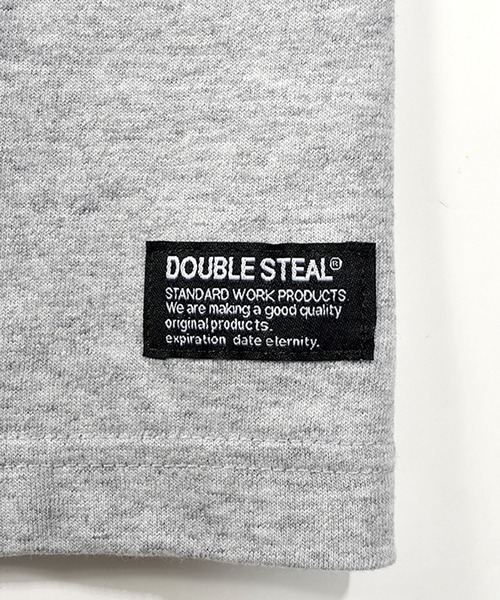 DOUBLE STEAL（ダブルスティール）の「ベルクロ Tシャツ（Tシャツ/カットソー・メンズ・アーミー/ブラック/ホワイト/ホワイト系その他/グレー・LARGE/X-LARGE/MEDIUM/XX-LARGE）」の13枚目の写真