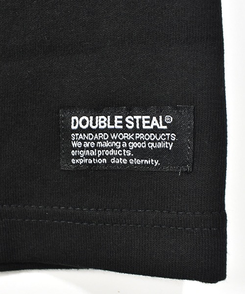 DOUBLE STEAL（ダブルスティール）の「ベルクロ Tシャツ（Tシャツ/カットソー・メンズ・アーミー/ブラック/ホワイト/ホワイト系その他/グレー・LARGE/X-LARGE/MEDIUM/XX-LARGE）」の17枚目の写真