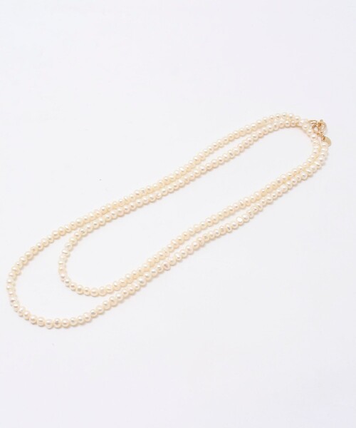 NOLLEY’S（ノーリーズ）の「淡水パールロングネックレス（ネックレス・レディース・オフホワイト・FREE）」の4枚目の写真