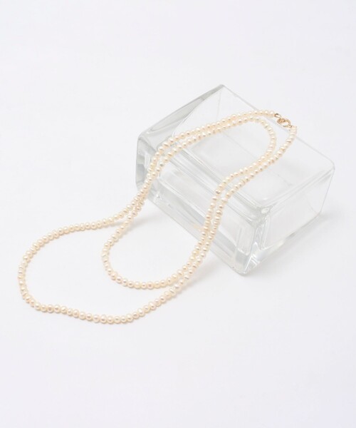 NOLLEY’S（ノーリーズ）の「淡水パールロングネックレス（ネックレス・レディース・オフホワイト・FREE）」の7枚目の写真