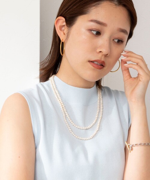 NOLLEY’S（ノーリーズ）の「淡水パールロングネックレス（ネックレス・レディース・オフホワイト・FREE）」の10枚目の写真