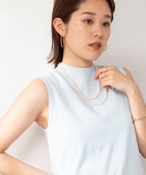 NOLLEY’S（ノーリーズ）の「淡水パールロングネックレス（ネックレス・レディース・オフホワイト・FREE）」の11枚目の写真