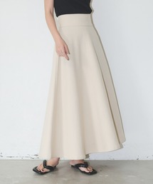 Aunt Marie's（アントマリーズ）の「【美シルエット】ハイウエストリネンライクフレアロングスカート / SETUP対応（スカート）」