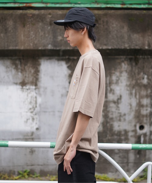 【Carhartt/カーハート】K87 Pocket Short Sleeve ポケット 半袖 Tシャツ メンズ レディース ポケットT ビッグシルエット ゆったり オーバーサイズ ルーズフィット（Tシャツ/カットソー）｜Carhartt（カーハート）