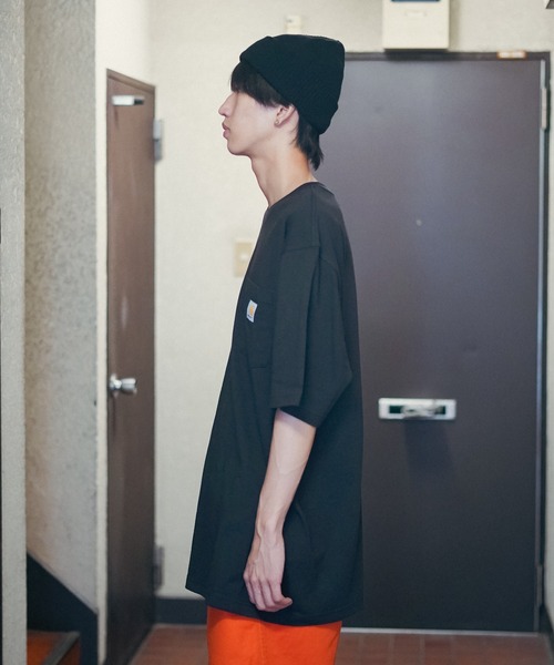【Carhartt/カーハート】K87 Pocket Short Sleeve ポケット 半袖 Tシャツ メンズ レディース ポケットT ビッグシルエット ゆったり オーバーサイズ ルーズフィット（Tシャツ/カットソー）｜Carhartt（カーハート）