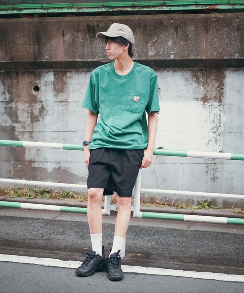 【Carhartt/カーハート】K87 Pocket Short Sleeve ポケット 半袖 Tシャツ メンズ レディース ポケットT ビッグシルエット ゆったり オーバーサイズ ルーズフィット（Tシャツ/カットソー）｜Carhartt（カーハート）