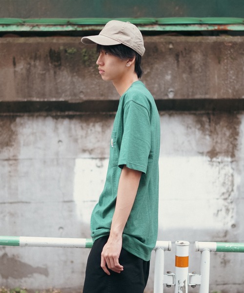 【Carhartt/カーハート】K87 Pocket Short Sleeve ポケット 半袖 Tシャツ メンズ レディース ポケットT ビッグシルエット ゆったり オーバーサイズ ルーズフィット（Tシャツ/カットソー）｜Carhartt（カーハート）